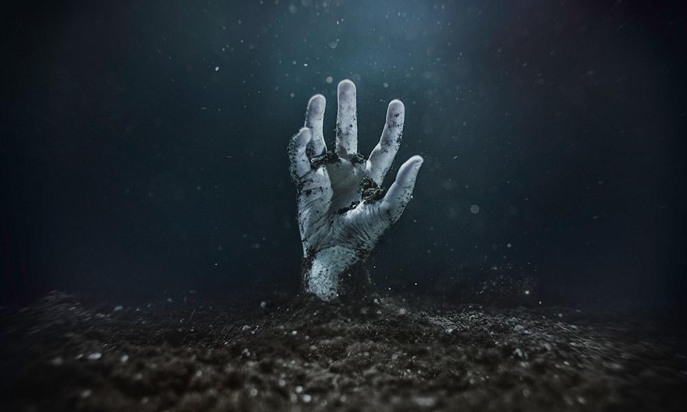 从坟墓中伸出的手——恐怖电影中的比喻